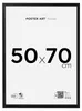Bilderrahmen 50x70 cm für Fotos und Poster, schwarz, MDF – Produktbild-Vorschau 1