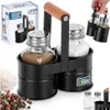 Soľnička a korenička so stojanom, 3 kusy Náhľad obrázku produktu 9