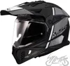 LS2 casque enduro "MX702 Pioneer II Hill" 3 noir / blanc Voir les images du produit 1