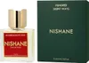A bottle of Nishane Hundred Silent Ways perfume and its packaging are displayed side-by-side against a white background. Voir les images du produit