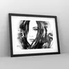 Gerahmtes Poster - Schwarzer Rahmen - Schmuck Dame Kleid Produktbild-Vorschau 8