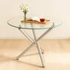 Tavolo da pranzo rotondo Ø 80 cm per 2-4 persone - Tavolo Anteprima dell’immagine prodotto 7
