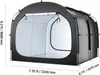 SucceBuy tenda per biciclette garage per 5 biciclette Anteprima dell’immagine prodotto 8