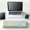 AJAZZ AK992 Gasket RGB Tri-Mode-Tastatur Bluetooth 2,4-GHz Produktbild-Vorschau 2