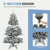 BALCONERA 228cm Künstlicher Weihnachtsbaum mit Schnee & 550 Produktbild-Vorschau 4