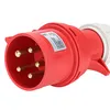 Clanmacy RCCB 2 x CEE 400V/16A+4 x 230V Schuko IP44 5 Podgląd zdjęcia produktu 6