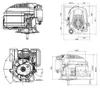 MOTOR LONCIN LC1P65FE-B VOOR GRASMAAIERS, BENZINE, 3,3 PK, Productafbeelding-voorbeeld 8