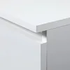 Mobile TV Elegante 120 cm Bianco con Ripiani e Spazio di Anteprima dell’immagine prodotto 4