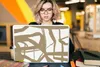 MuchoWow® Laptop Aufkleber Sticker Cover Abstrakt - Braun - Produktbild-Vorschau 5