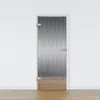Pertura Glastür Glera Ripple 01 709 x 2097 x 8 mm Links für Produktbild-Vorschau 1
