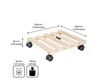 Wagner 200-33501 Rouleau multi-usages en hêtre 35x35cm Voir les images du produit 11