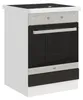 Herdunterschrank passend für das Modell „OMEGA Weiss / Produktbild-Vorschau 2