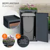 ML-Design Mülltonnenbox 1er mit Pflanzdach für 1 Mülltonne Produktbild-Vorschau 5