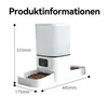 6L WiFi Futterautomat, Futterautomaten für zwei Katzen, Produktbild-Vorschau 3
