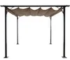 Pergola MCW-C42, Garten Pavillon, stabiles 6cm-Gestell + Produktbild-Vorschau 5