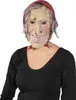 O40601-02 beige-rot Damen Herren Überziehmaske Hexe mit Produktbild-Vorschau 2