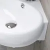 doporro Waschbecken  Gäste WC weiß Aufsatzwaschbecken Produktbild-Vorschau 3