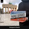 Blechschild PAPAS SERVICE, Schild Werkstatt Papa, Produktbild-Vorschau 7