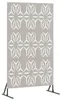 vidaXL Brise-vue gris 100 x 50 x 180 cm Acier résistant aux Voir les images du produit 3