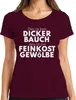 Kein dicker Bauch Feinkostgewölbe lustiger Spruch Foodie Produktbild-Vorschau 1