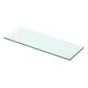 vidaXL Scaffale in vetro trasparente 50x12 cm Anteprima dell’immagine prodotto 4