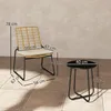 Set di mobili da giardino in rattan Outsunny, set di mobili Anteprima dell’immagine prodotto 3