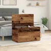 A wooden storage chest is placed next to a bed in a bedroom. Náhľad obrázku produktu