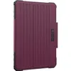 A closed tablet case with a ribbed texture and a logo on the front. Produktbild-Vorschau