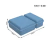Rotho Twin Lunchbox 1,05+0,55l Horizontblau Produktbild-Vorschau 4