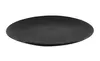 Assiette plate - Noir mat - Porcelaine Voir les images du produit 1