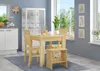 Stufenhocker Klapphocker Tritthocker klappbar Kiefer natur Produktbild-Vorschau 6