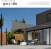 Voile d'ombrage triangulaire, gris - 3 x 3 x 3 m Voir les images du produit 4