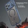 A blue phone case is shown in a dynamic, action-oriented scene with rocks and debris, suggesting durability and protection. Produktbild-Vorschau