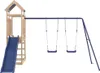 vidaXL Spielturm Massivholz Kiefer Produktbild-Vorschau 4