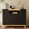 Buffet Merax avec 3 portes et 1 compartiment ouvert, Voir les images du produit 3