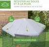 PawHut Enclos poulailler chenil volière hexagonal extérieur Voir les images du produit 6
