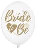 Balónky latexové se zlatým nápisem Bride to be - Rozlučka Náhled obrázku produktu 5