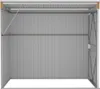 The interior of an empty metal shed. Náhľad obrázku produktu