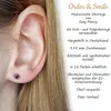 Medizinische Ohrstecker Erstohrstecker Ohrringe "Kristall" Produktbild-Vorschau 3