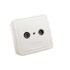 Goobay 68851 Set completo: presa d'antenna a 2 fori, 1 Anteprima dell’immagine prodotto 4