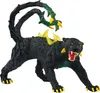 A black panther-like creature with yellow spikes and a vine-like tail. Náhľad obrázku produktu