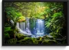 MuchoWow® MuchoWow® Gerahmtes Poster Dschungel - Wasserfall Produktbild-Vorschau 1