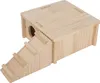 Maisonnette en bois pour hamster – cachette naturelle avec Voir les images du produit 7