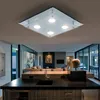 LED Deckenleuchte, 4 flammig, Chrom, Glas, L 34cm, 2er Set Produktbild-Vorschau 7