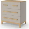 Komoda Vitalispa Malia Kašmírový dub 80 x 88 cm so 4 Náhľad obrázku produktu 1