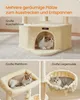 FEANDREA Kratzbaum für Raumecke, Katzenbaum, mit großer Produktbild-Vorschau 10
