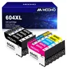 A box of MOOHO 604XL ink cartridges is shown with several cartridges arranged in front of it. Produktbild-Vorschau