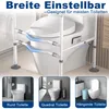 NAIZY Aufstehhilfe Toilette Senioren Höhenverstellbar WC Produktbild-Vorschau 7