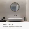 Elegance by Casa Chic - Zlaté kovové nástenné zrkadlo - Náhľad obrázku produktu 4