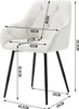 WOLTU Esszimmerstuhl, ergonomischer Sessel, aus Samt, Produktbild-Vorschau 3